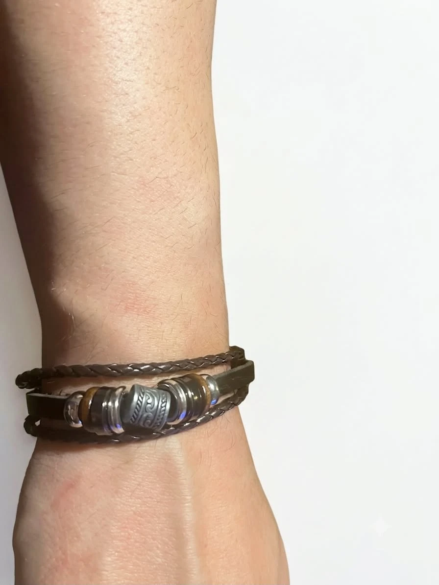 Bracelet alliage à motif