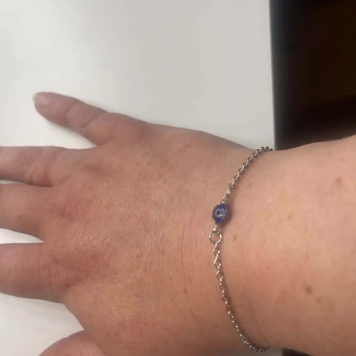 bracelet oeil bleu
