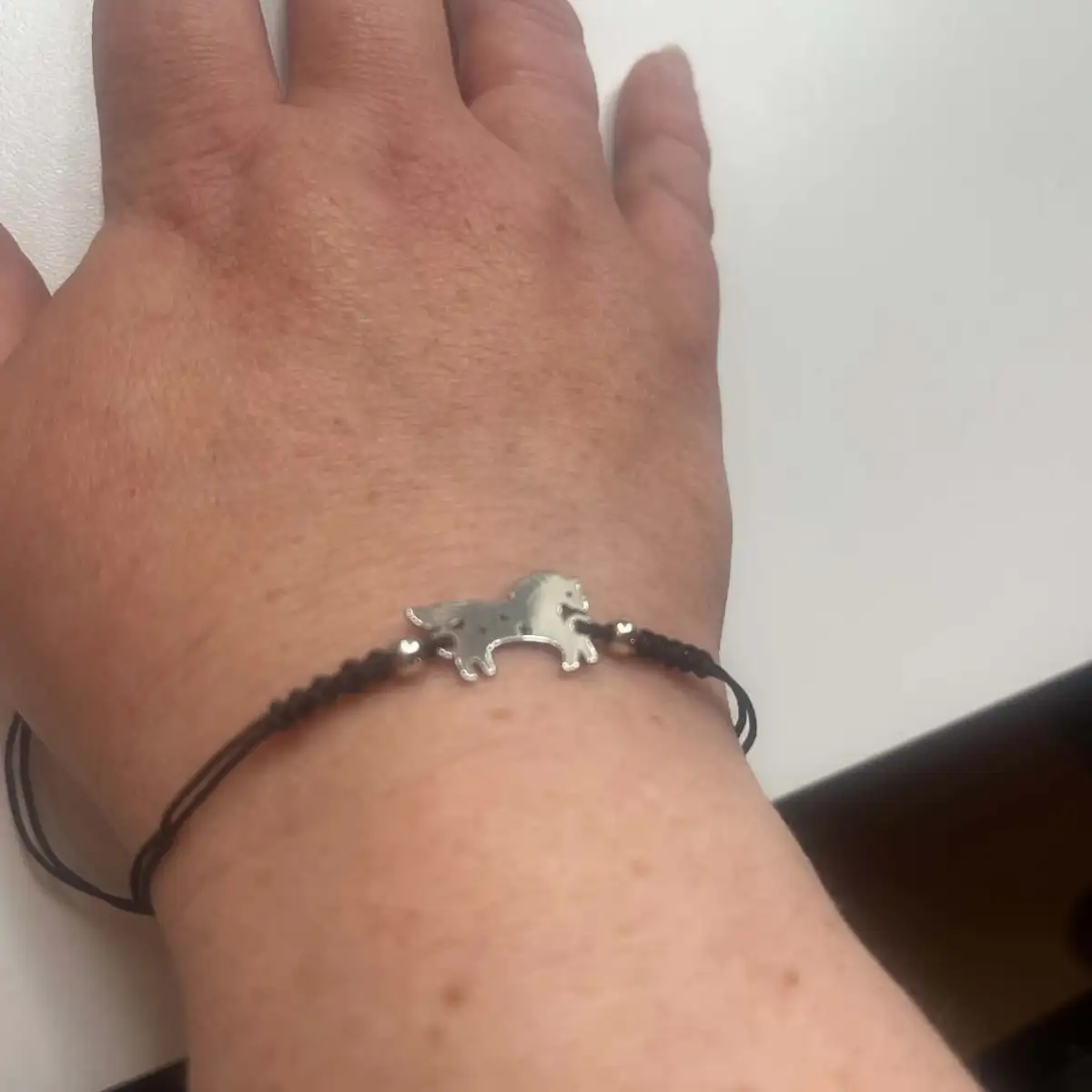 bracelet reglable avec corde (licorne)