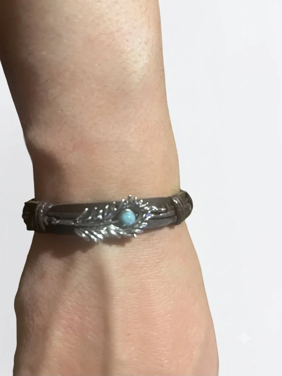 bracelet en cuire homme