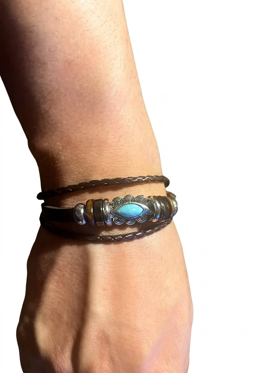 bracelet en cuire homme