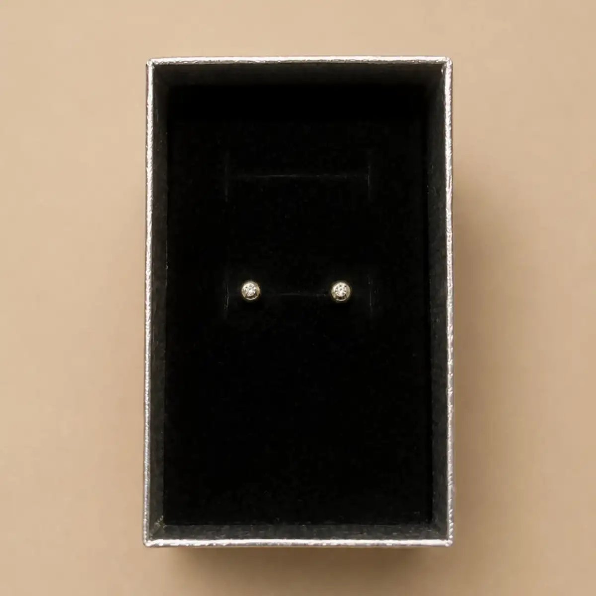 boucle d'oreil perle argent