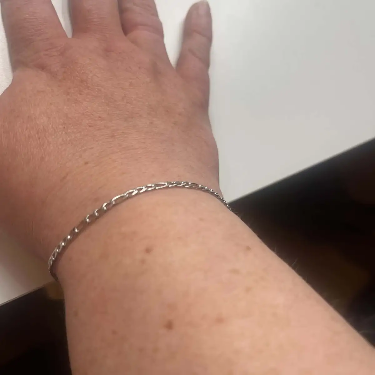 bracelet gourmette argent
