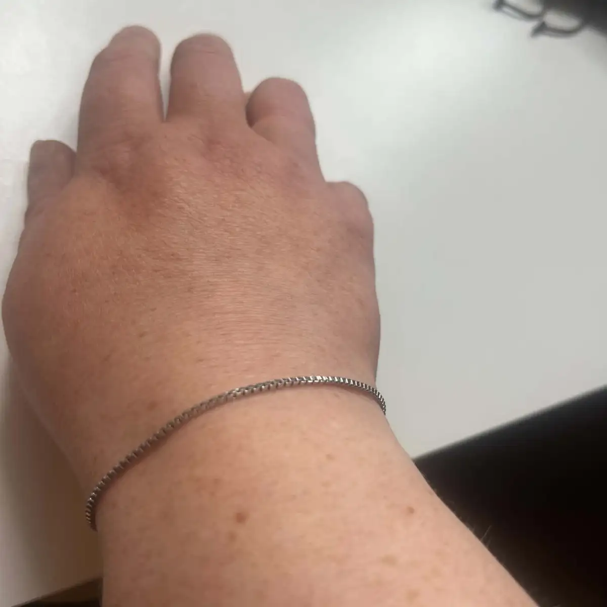 bracelet fin argent