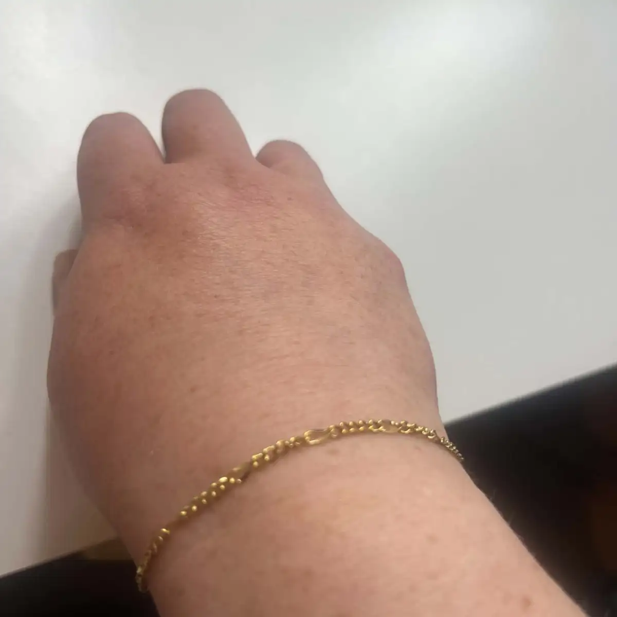 bracelet chaine or fin